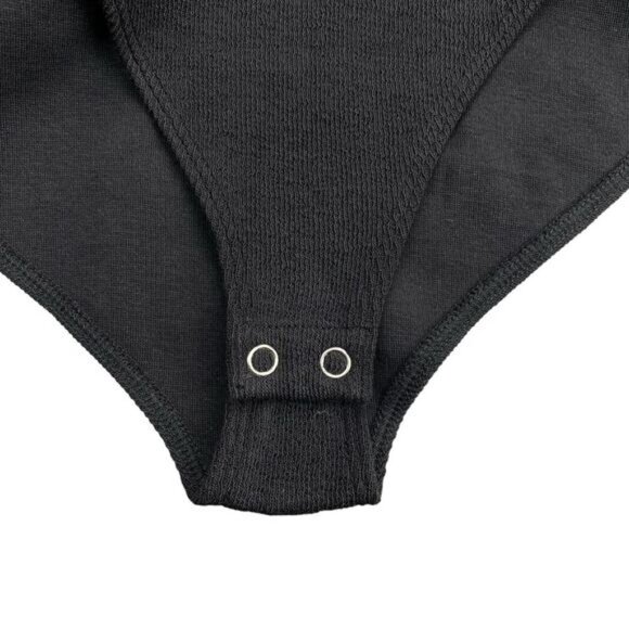 NWT GOOD AMERICAN The Feel Good Bodysuit Sz 4XL Black - Picture 8 of 10